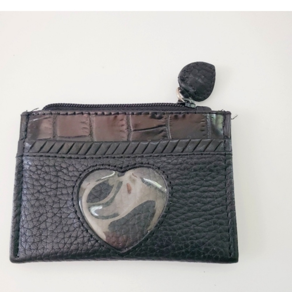 Brighton Card Holder Vintage Heart Picture Holder